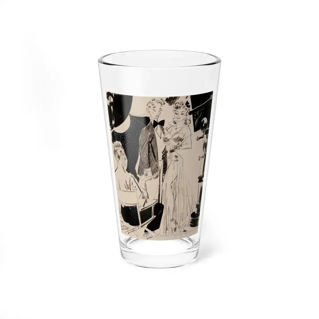 King Features Syndicate illustration (9) - Pint Glass 16oz 16oz - Go Mug Yourself