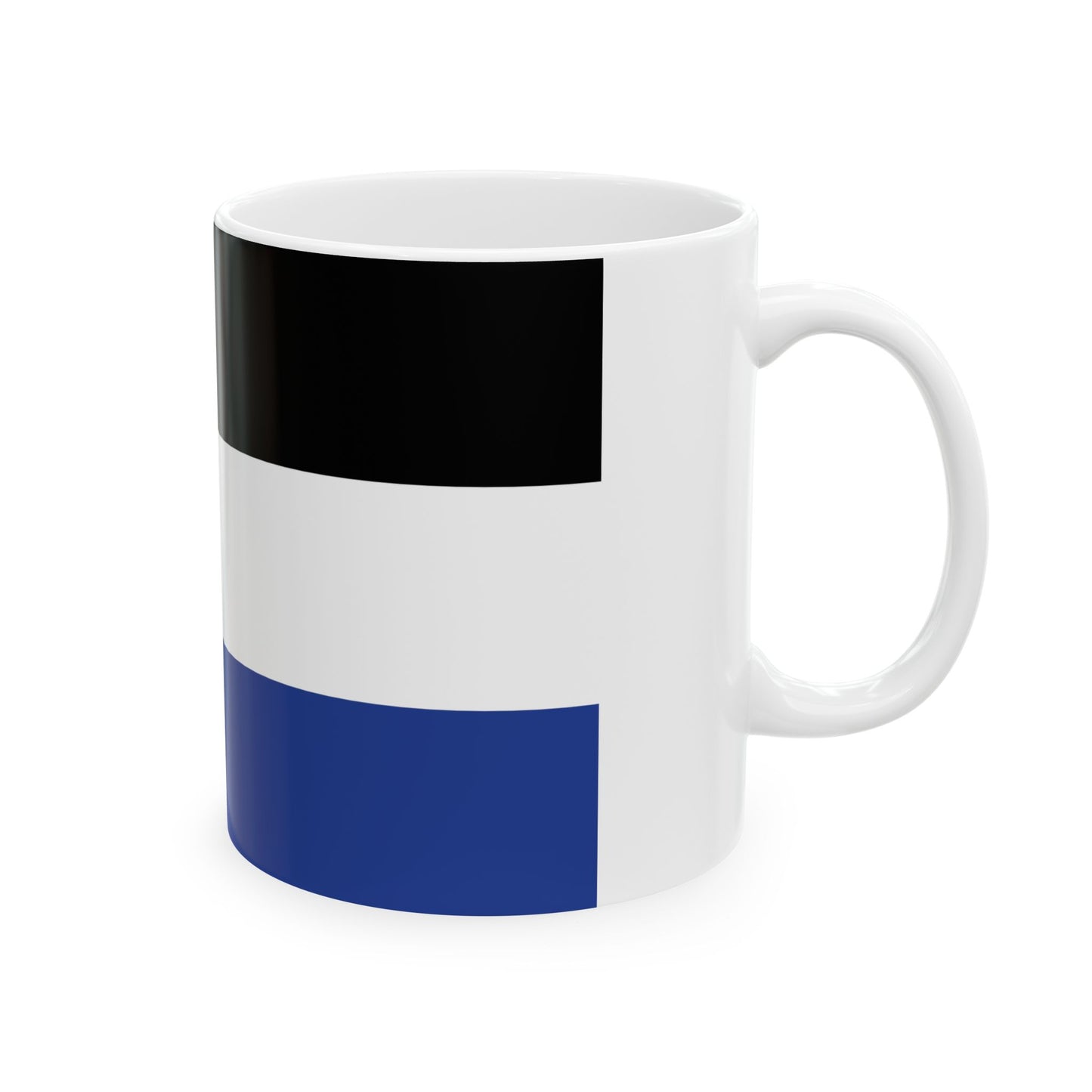 King Ferdinands Bulgarian Flag Proposal (Bulgaria) White Coffee Mug-Go Mug Yourself