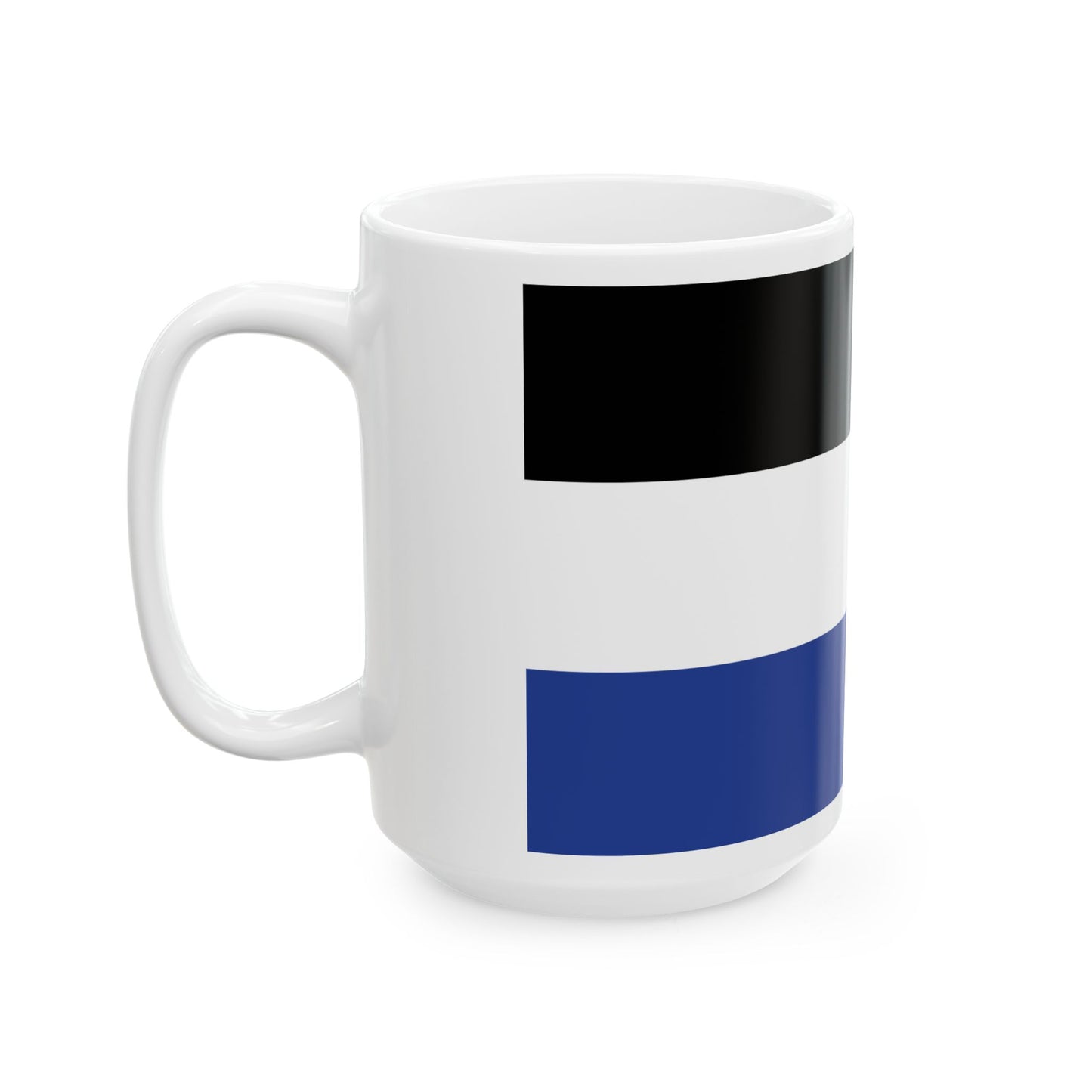 King Ferdinands Bulgarian Flag Proposal (Bulgaria) White Coffee Mug-Go Mug Yourself