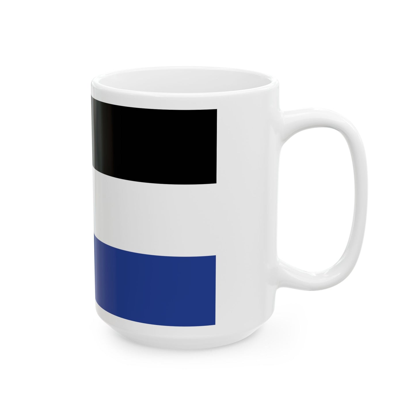 King Ferdinands Bulgarian Flag Proposal (Bulgaria) White Coffee Mug-Go Mug Yourself