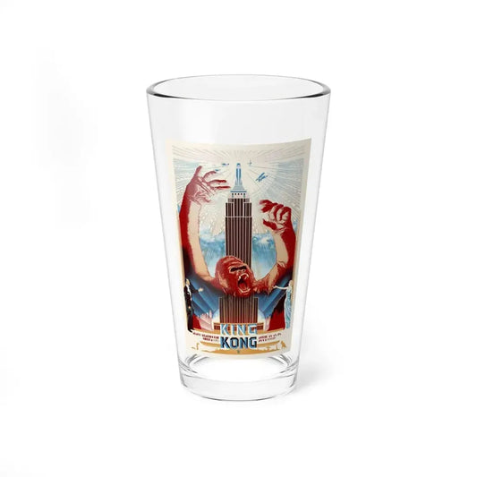 KING KONG (4) 1933 Movie Poster - Pint Glass 16oz 16oz - Go Mug Yourself