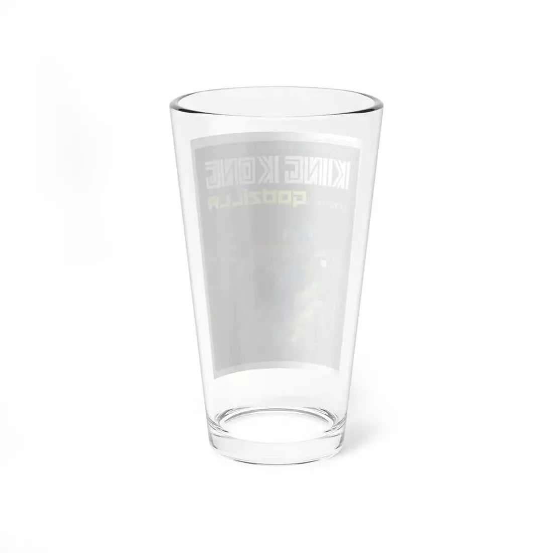 KING KONG VS GODZILLA (FRENCH) 1962 Movie Poster - Pint Glass 16oz - Go Mug Yourself