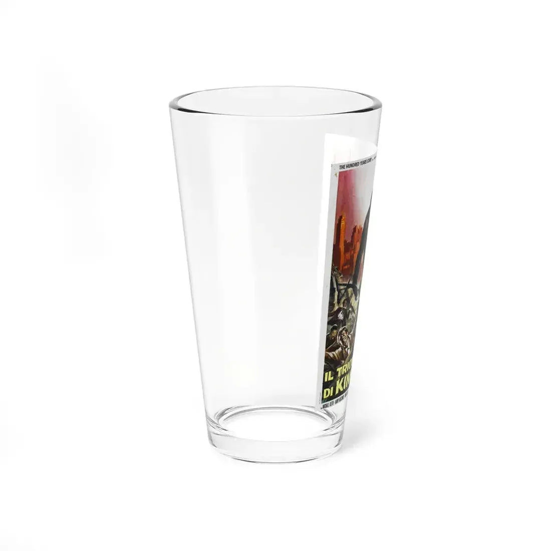 KING KONG VS GODZILLA (ITALIAN) 1962 Movie Poster - Pint Glass 16oz - Go Mug Yourself