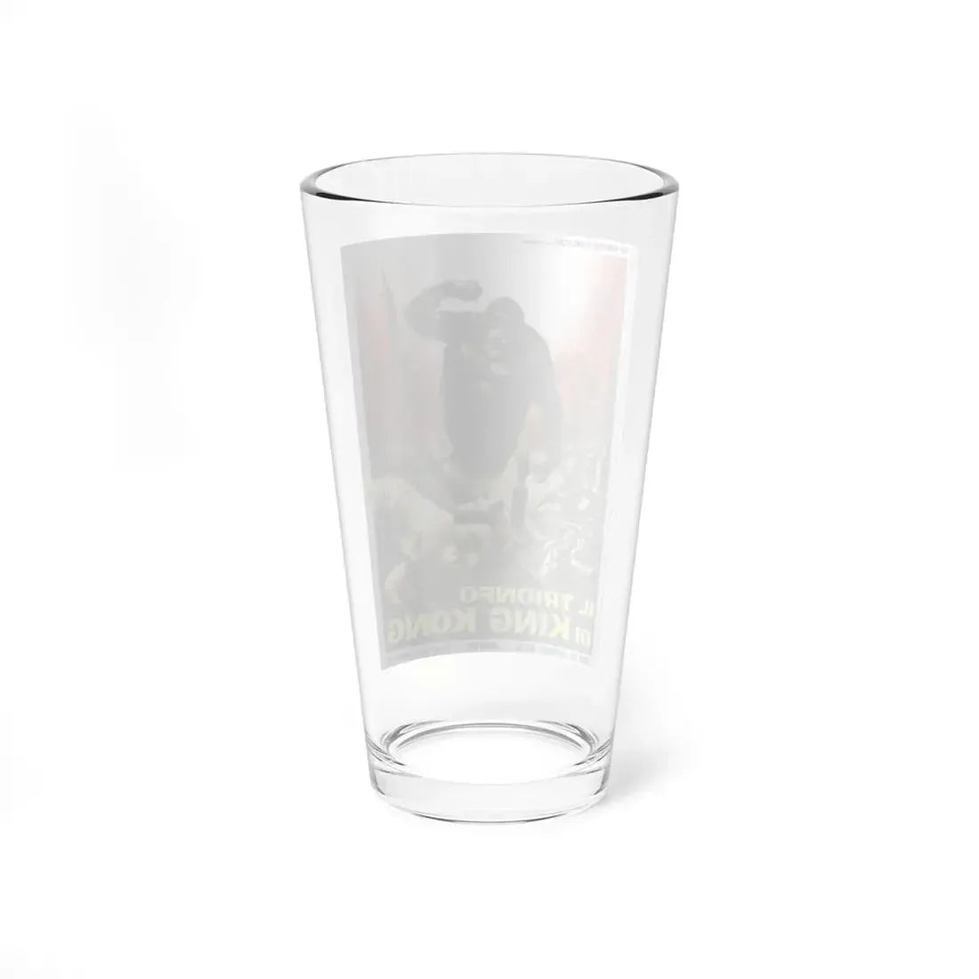 KING KONG VS GODZILLA (ITALIAN) 1962 Movie Poster - Pint Glass 16oz - Go Mug Yourself