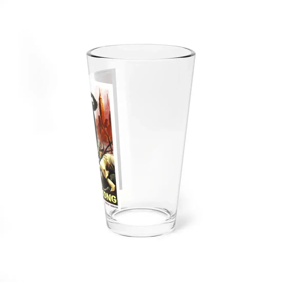 KING KONG VS GODZILLA (ITALIAN) 1962 Movie Poster - Pint Glass 16oz - Go Mug Yourself