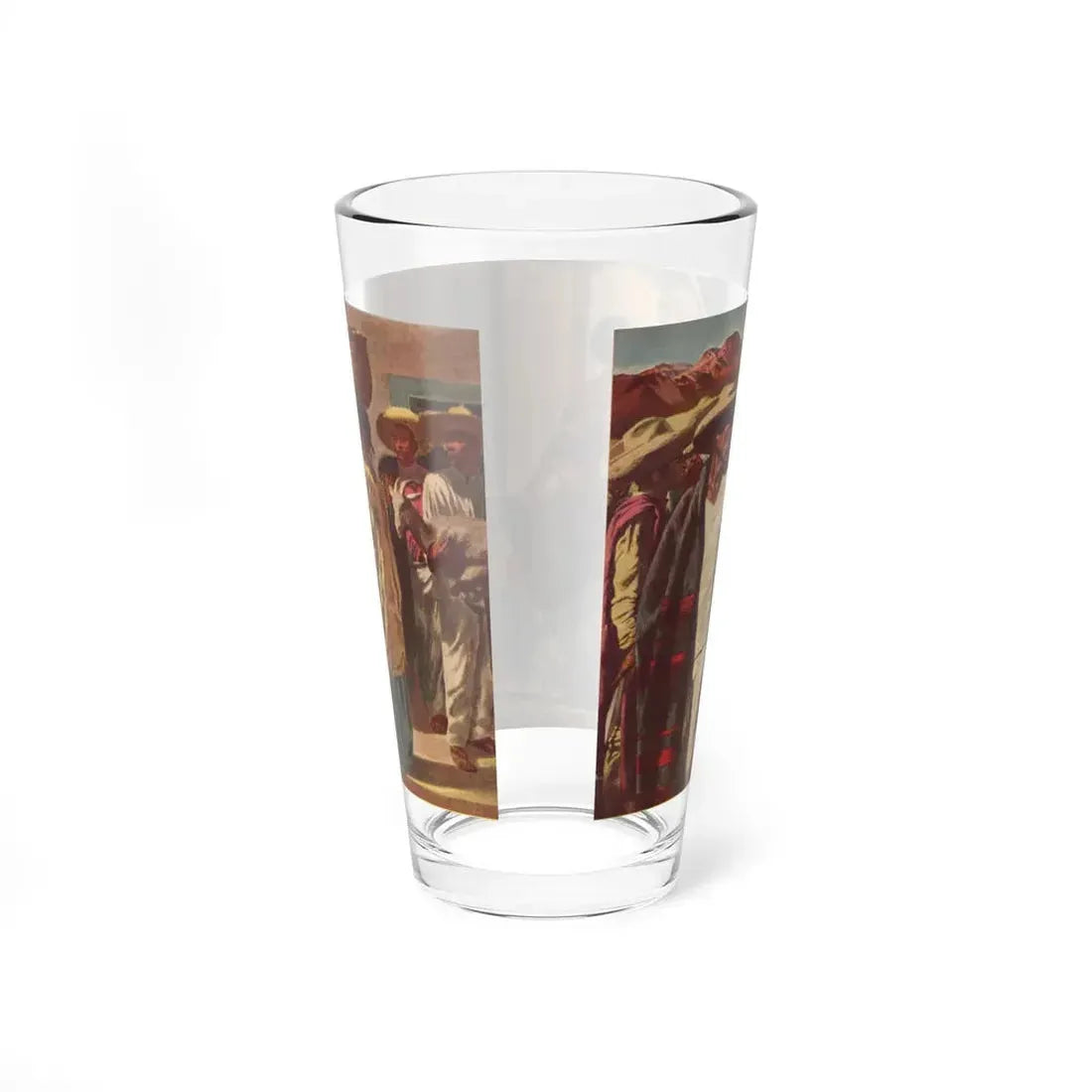 King-Size Brawl, Redbook, January 1957 - Pint Glass 16oz - Go Mug Yourself