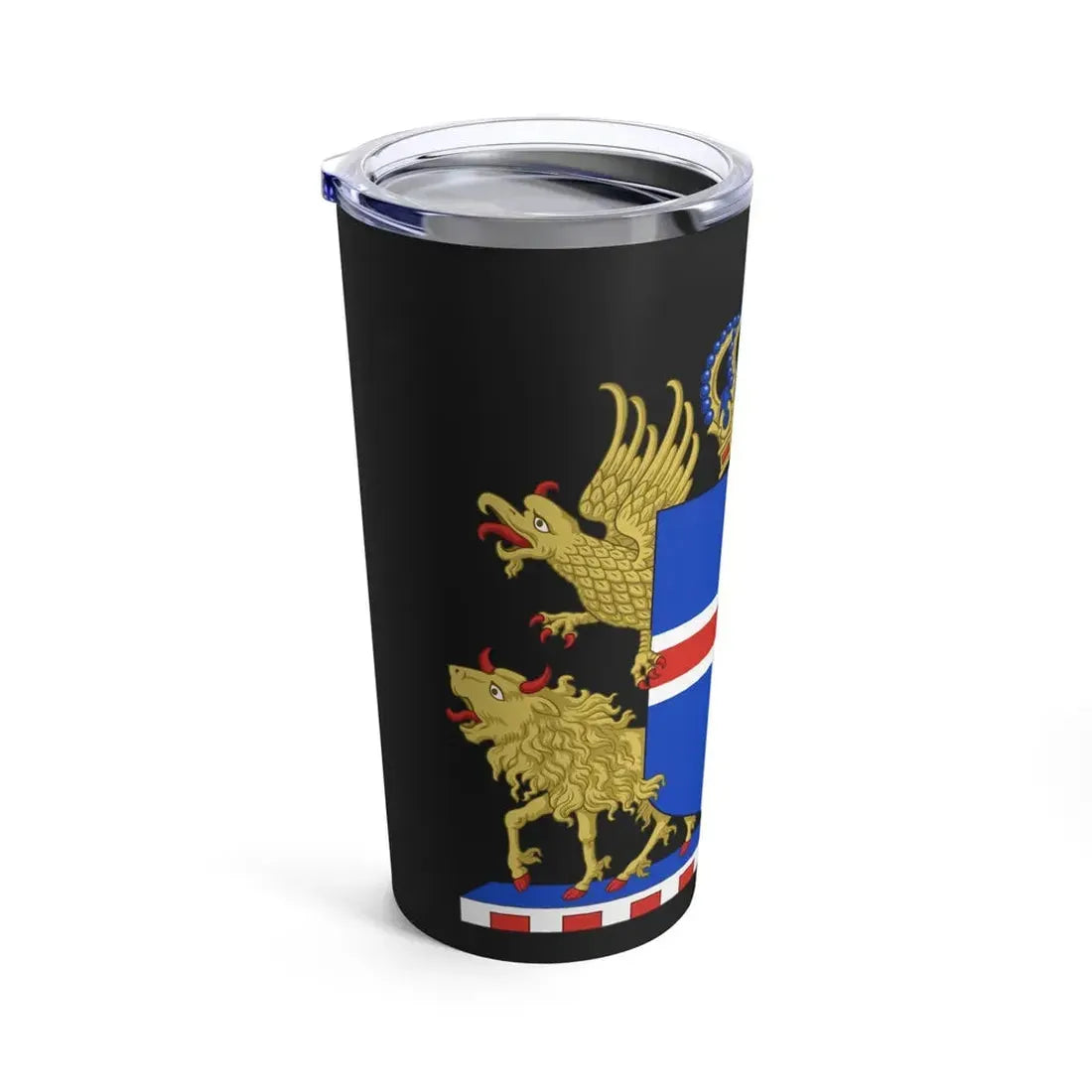 Kingdom of Iceland Coat of Arms - Tumbler 20oz - Go Mug Yourself