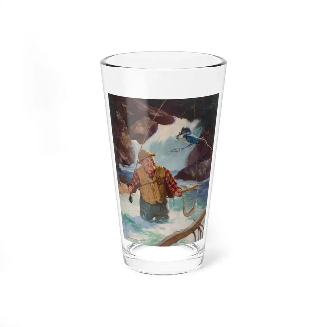 Kingfishers - Pint Glass 16oz 16oz - Go Mug Yourself