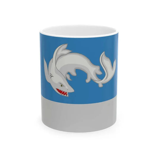 Kingman Reef unofficial flag (United States) White Coffee Mug 11oz - Go Mug Yourself