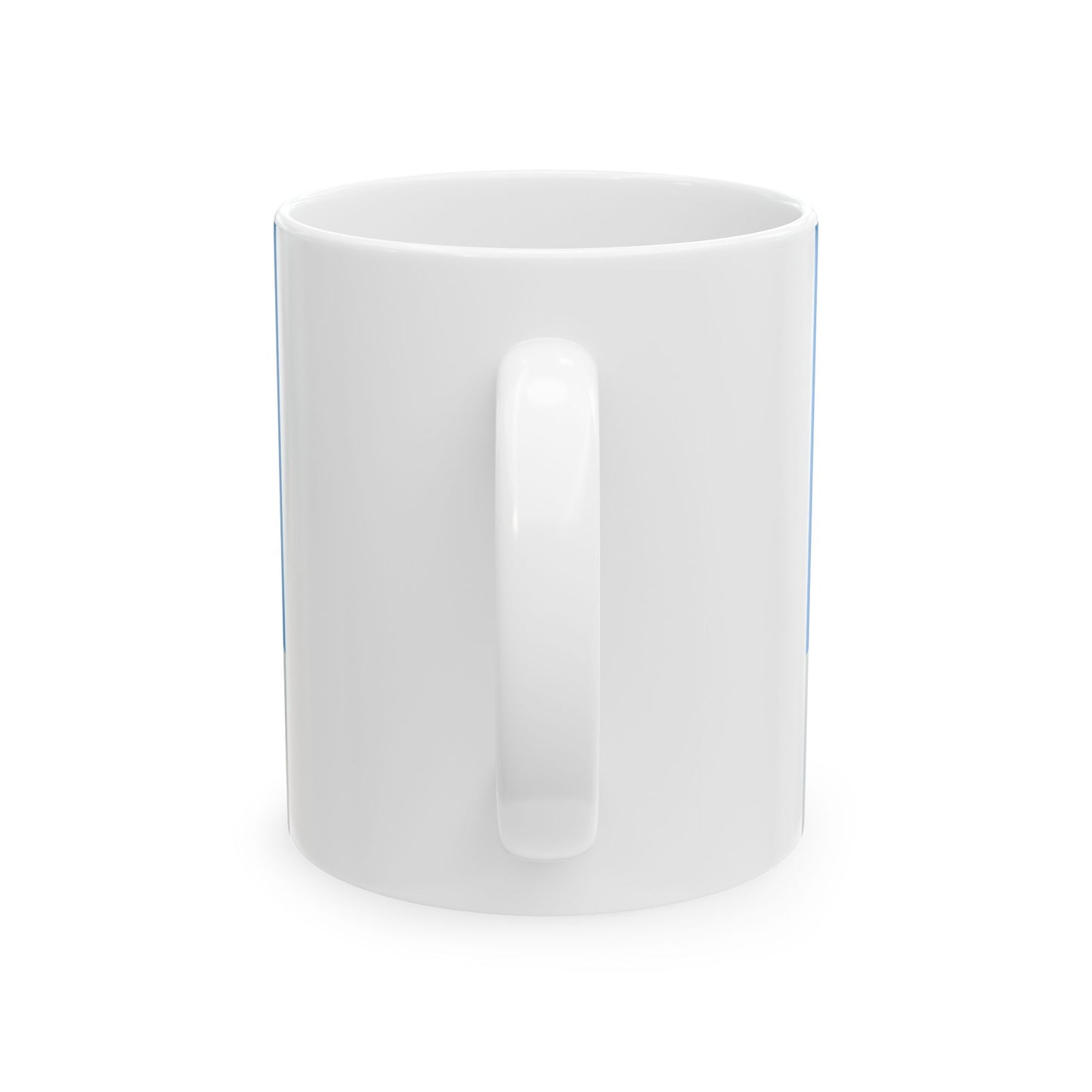 Kingman Reef unofficial flag (United States) White Coffee Mug-Go Mug Yourself