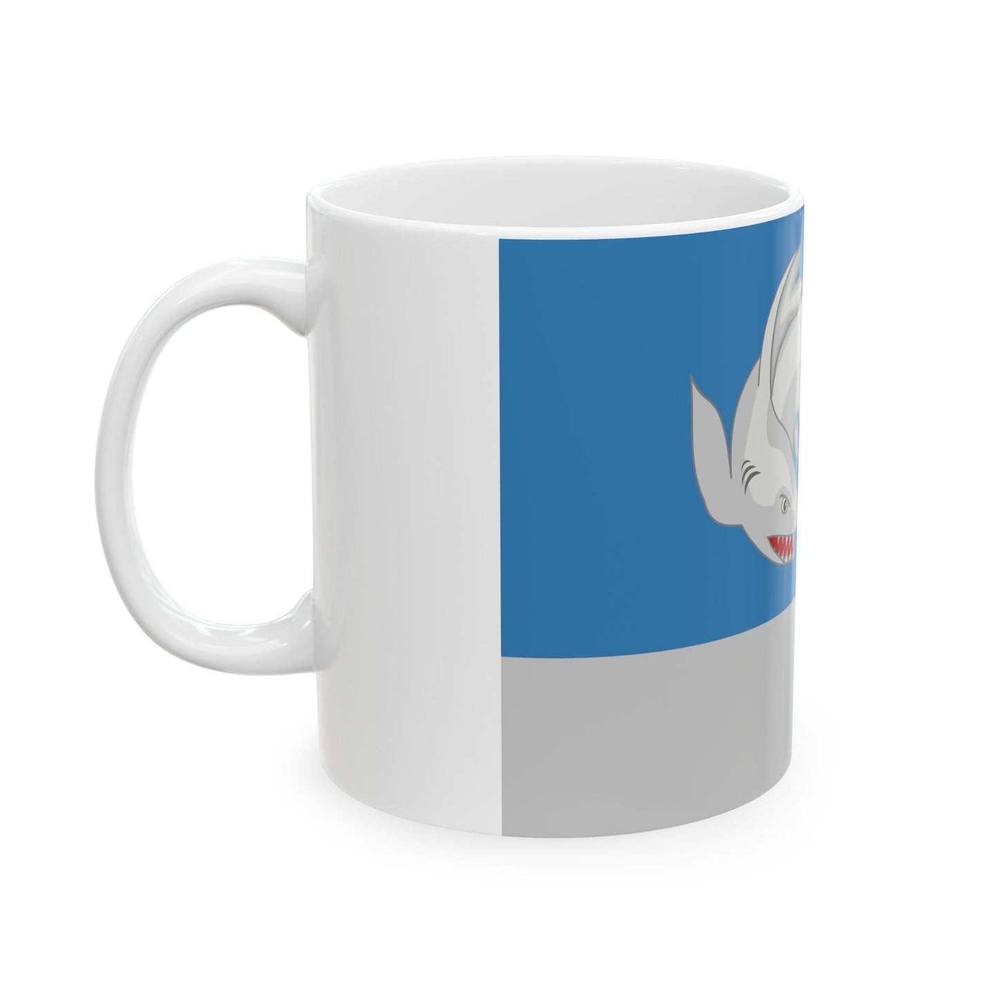 Kingman Reef unofficial flag (United States) White Coffee Mug-Go Mug Yourself