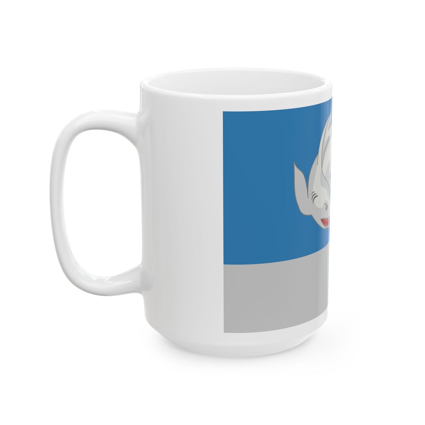 Kingman Reef unofficial flag (United States) White Coffee Mug-Go Mug Yourself
