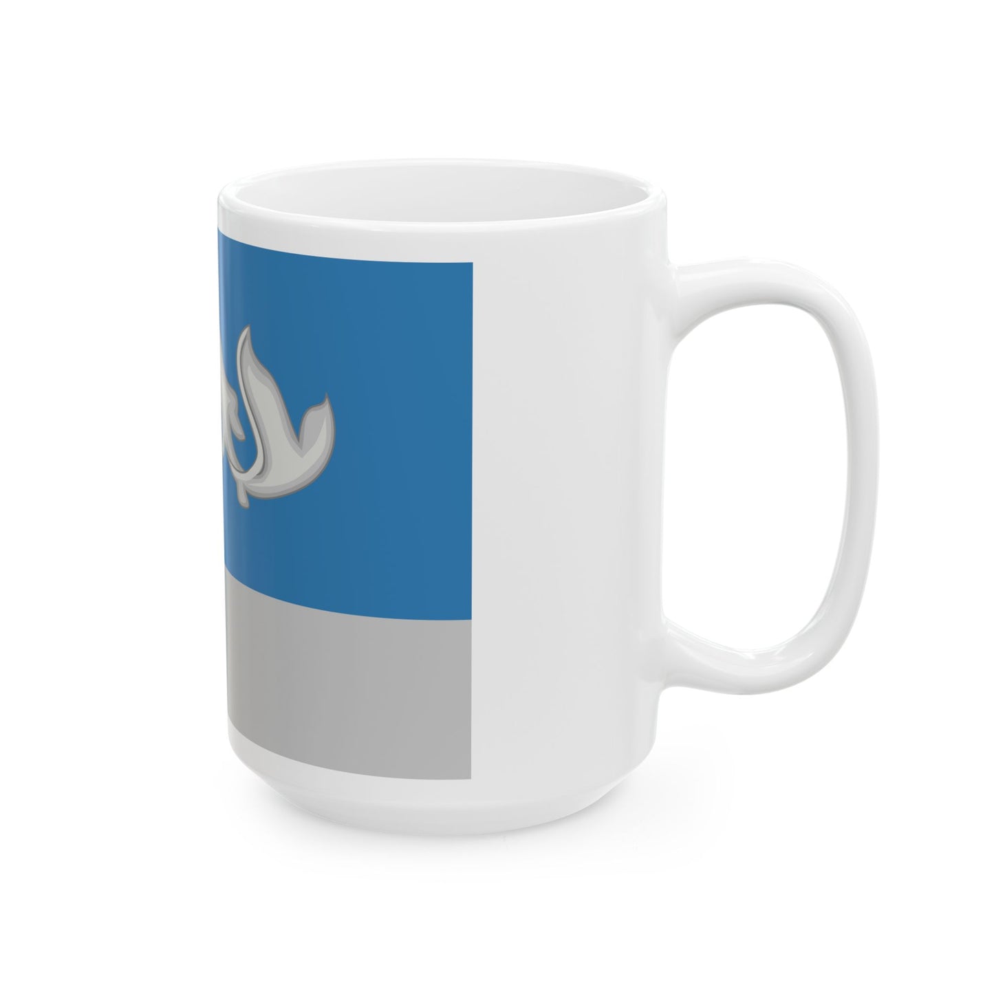 Kingman Reef unofficial flag (United States) White Coffee Mug-Go Mug Yourself
