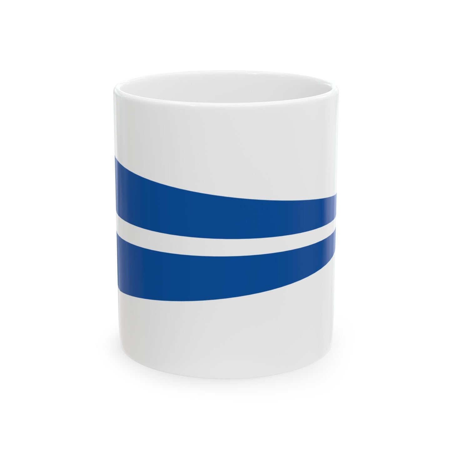 Kings Pennant of Greece (Greece) White Coffee Mug-11oz-Go Mug Yourself