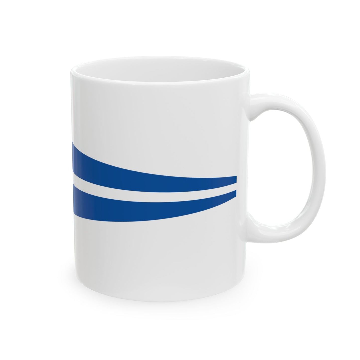 Kings Pennant of Greece (Greece) White Coffee Mug-Go Mug Yourself