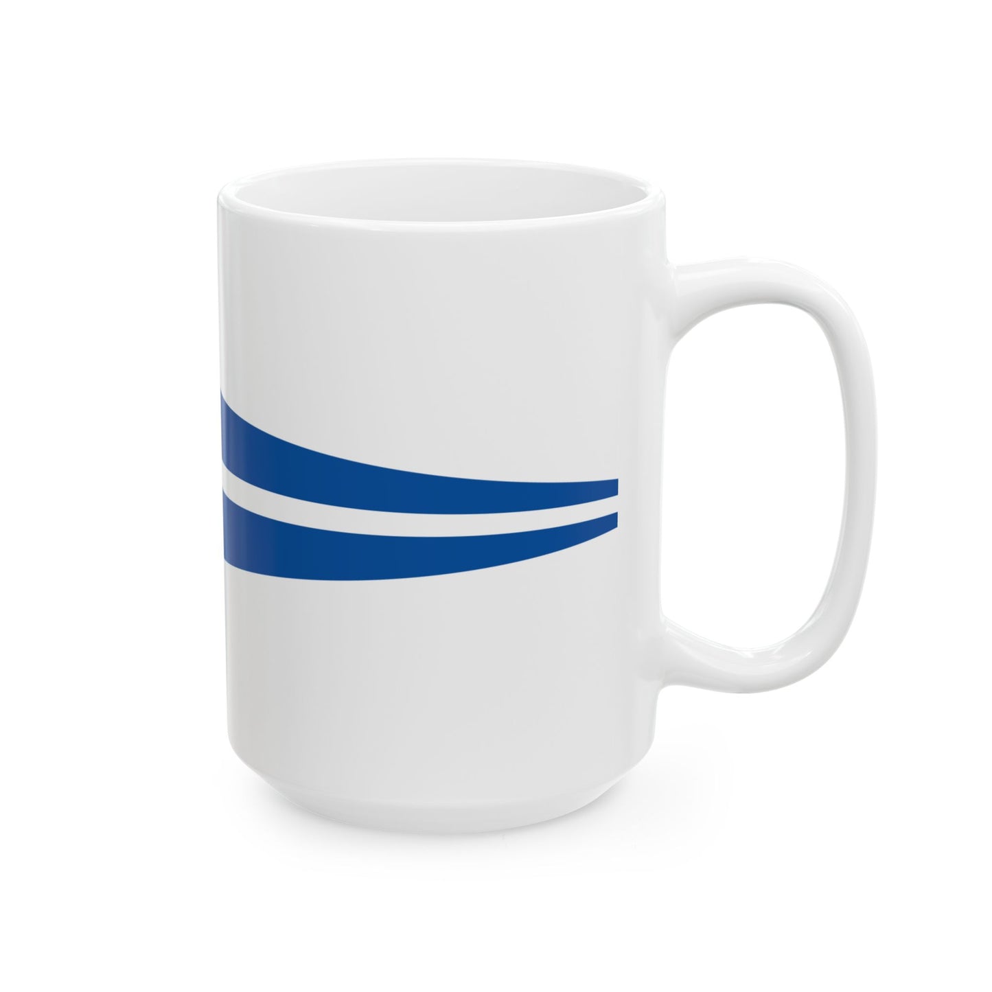 Kings Pennant of Greece (Greece) White Coffee Mug-Go Mug Yourself