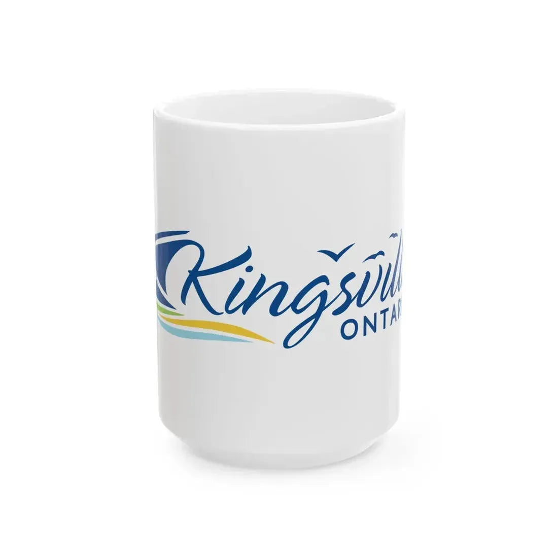 Kingsville Ontario Flag (Canada) White Coffee Mug 15oz - Go Mug Yourself