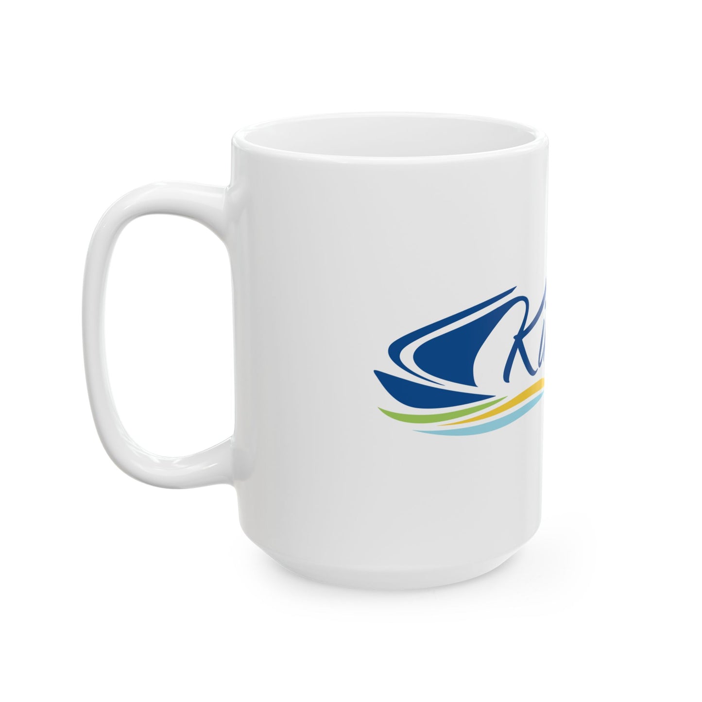 Kingsville Ontario Flag (Canada) White Coffee Mug-Go Mug Yourself