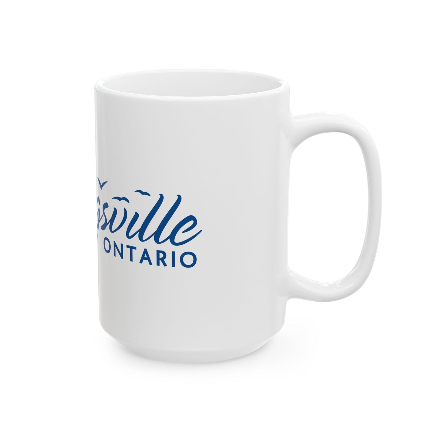 Kingsville Ontario Flag (Canada) White Coffee Mug-Go Mug Yourself