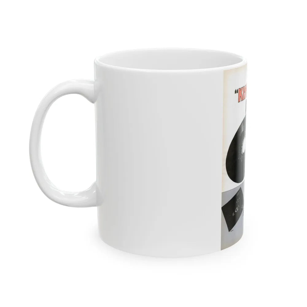 Kiss 1974 (Music Poster) White Coffee Mug-Go Mug Yourself
