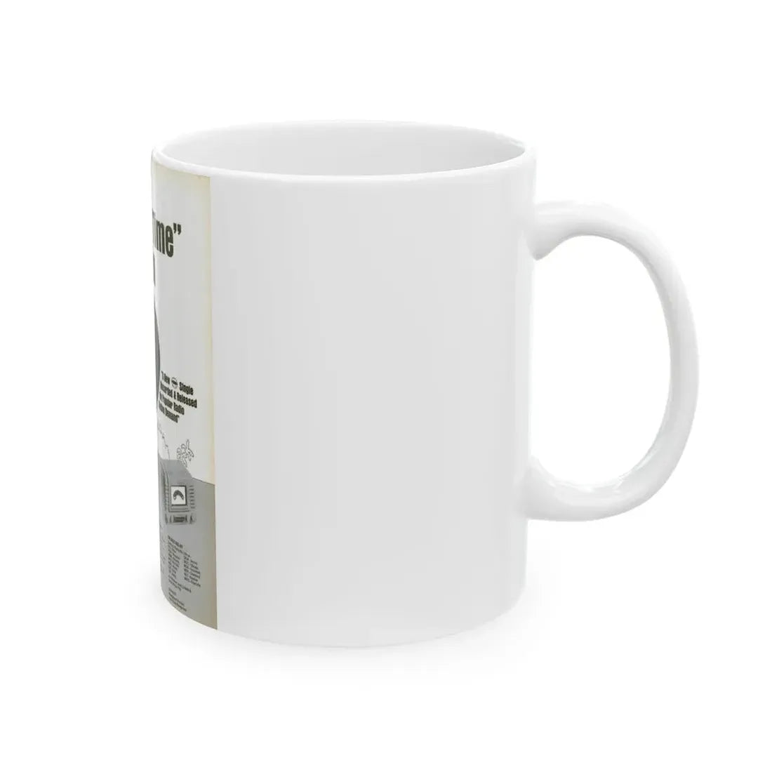 Kiss 1974 (Music Poster) White Coffee Mug - Go Mug Yourself