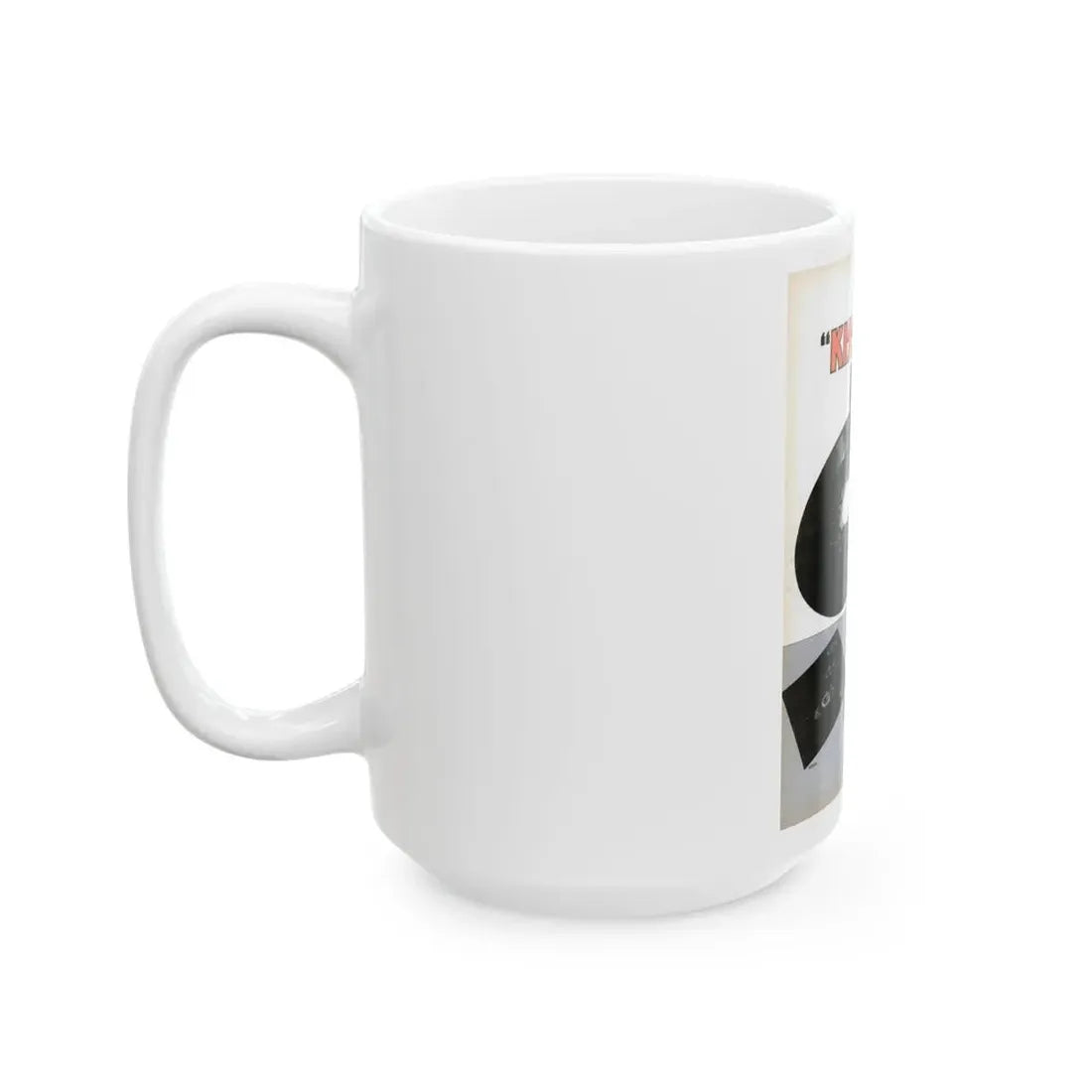 Kiss 1974 (Music Poster) White Coffee Mug - Go Mug Yourself