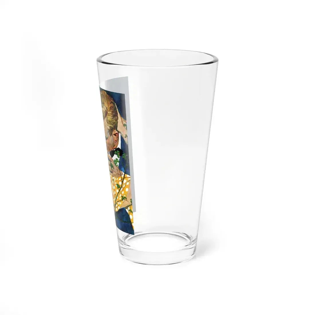 Kiss and Consequences, Redbook, January 1956 - Pint Glass 16oz - Go Mug Yourself