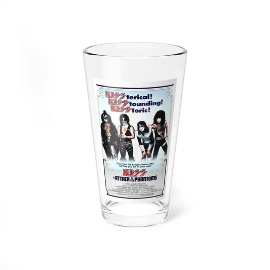 KISS IN ATTACK OF THE PHANTOMS (KISS MEETS THE PHANTOM OF THE PARK) 1978 Movie Poster - Pint Glass 16oz 16oz - Go Mug Yourself
