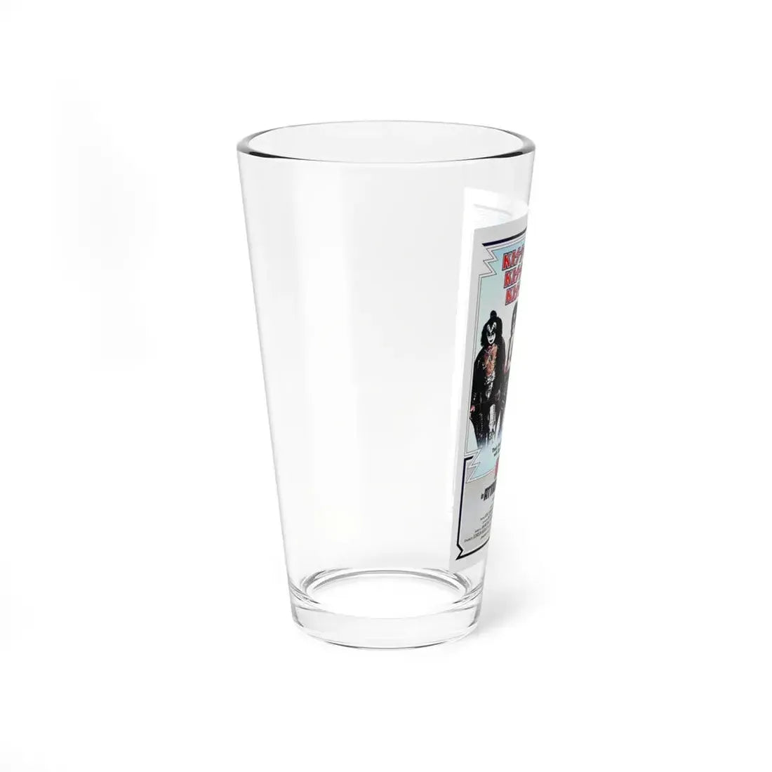 KISS IN ATTACK OF THE PHANTOMS (KISS MEETS THE PHANTOM OF THE PARK) 1978 Movie Poster - Pint Glass 16oz - Go Mug Yourself