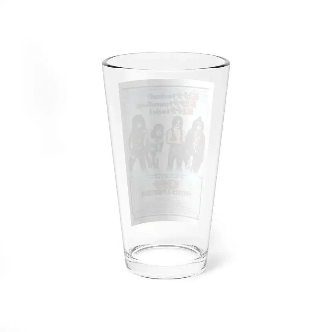 KISS IN ATTACK OF THE PHANTOMS (KISS MEETS THE PHANTOM OF THE PARK) 1978 Movie Poster - Pint Glass 16oz - Go Mug Yourself