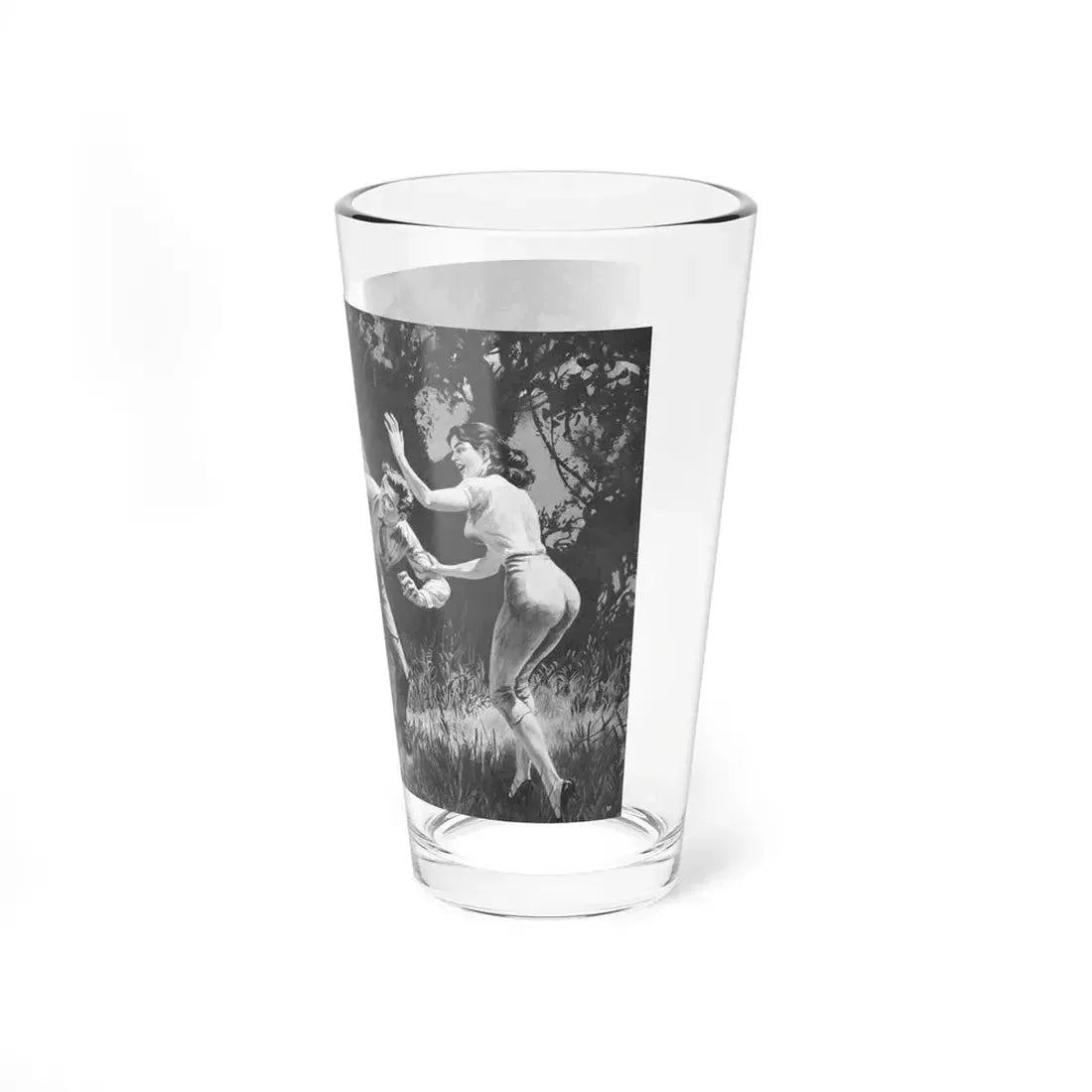 Kiss Me And Die, True Adventures, December 1960 - Pint Glass 16oz - Go Mug Yourself