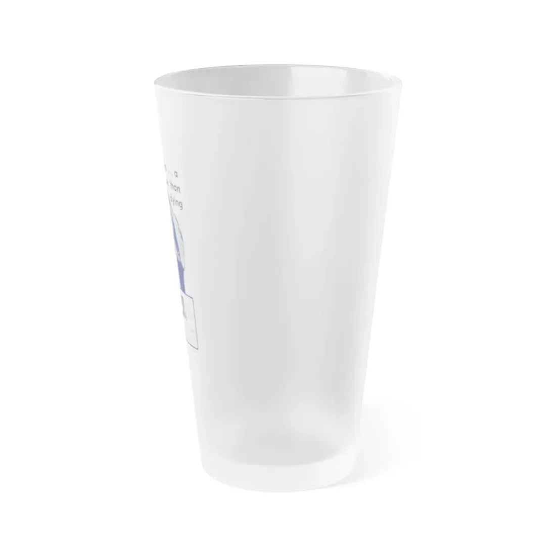 KISS ME MONSTER 1969 Movie Poster - Frosted Pint Glass 16oz - Go Mug Yourself