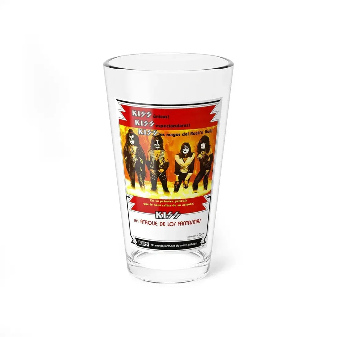 KISS MEETS THE PHANTOM OF THE PARK 1978 Movie Poster - Pint Glass 16oz 16oz - Go Mug Yourself