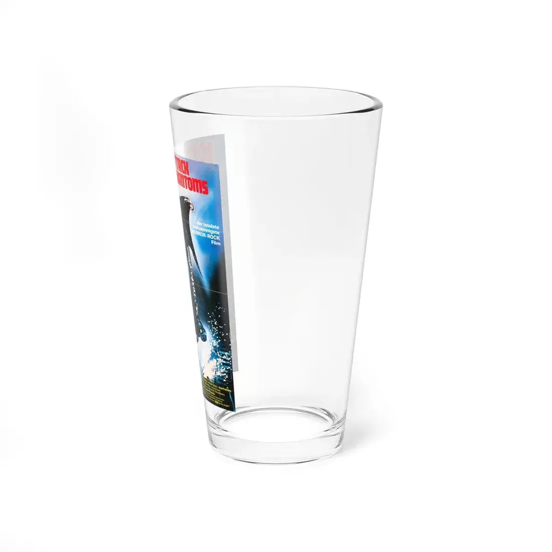 KISS MEETS THE PHANTOM OF THE PARK (GERMAN) 1978 Movie Poster - Pint Glass 16oz - Go Mug Yourself