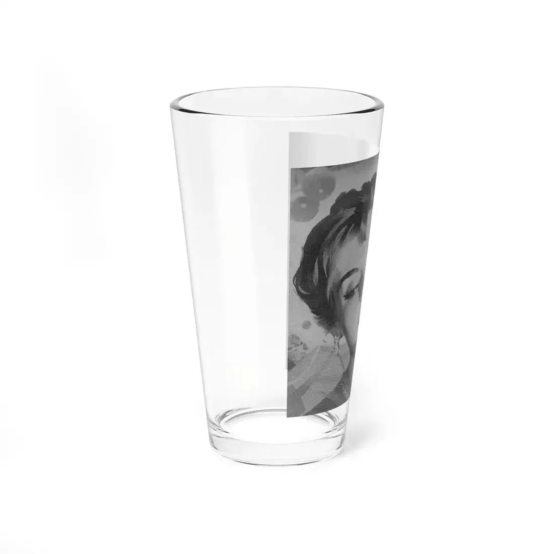 Kiss on the Cheek, Good Housekeeping illustration - Pint Glass 16oz - Go Mug Yourself