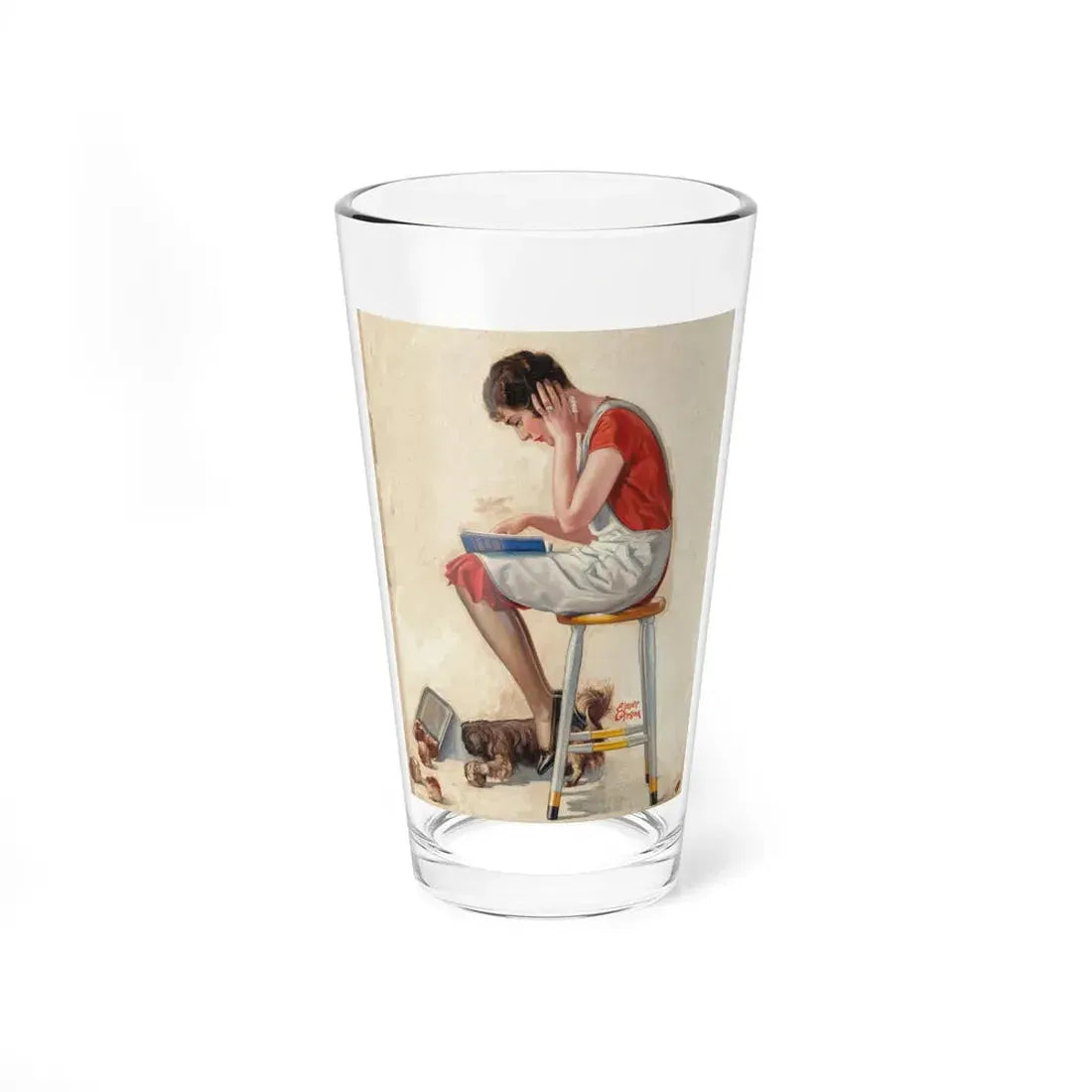 Kitchen Catastrophe - Pint Glass 16oz 16oz - Go Mug Yourself