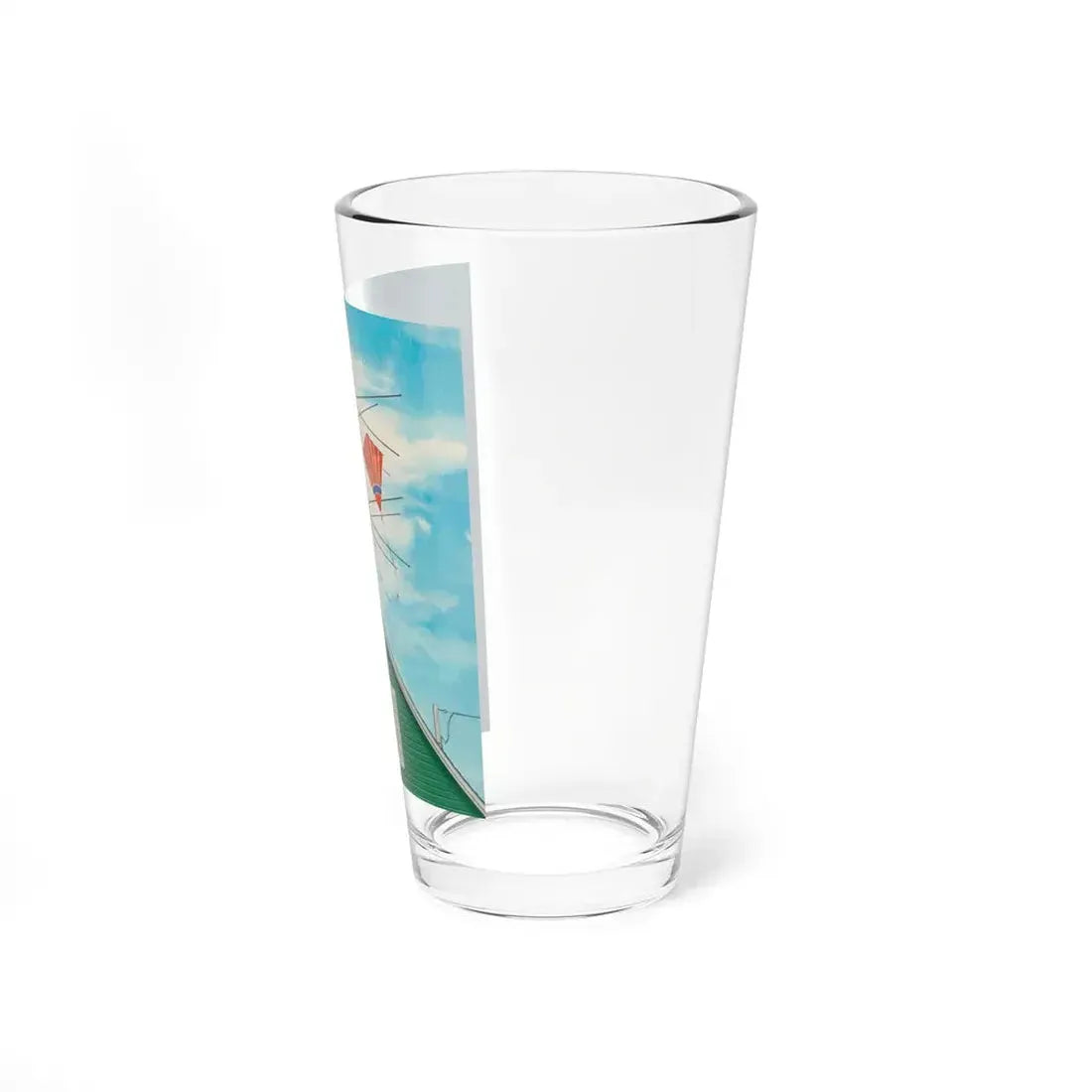 Kite Catcher, American Weekly magazine cover, October 31, 1954 - Pint Glass 16oz - Go Mug Yourself