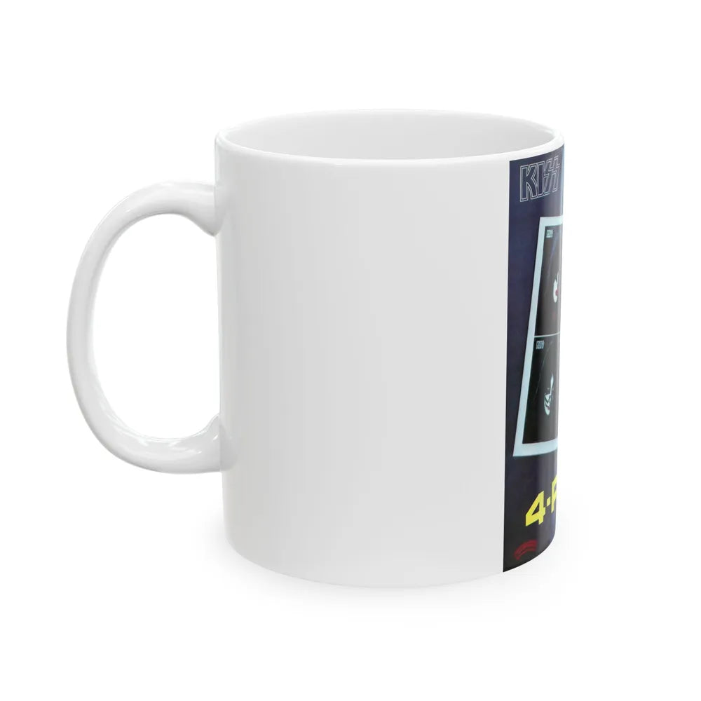 Kizz 1978 (Music Poster) White Coffee Mug-Go Mug Yourself