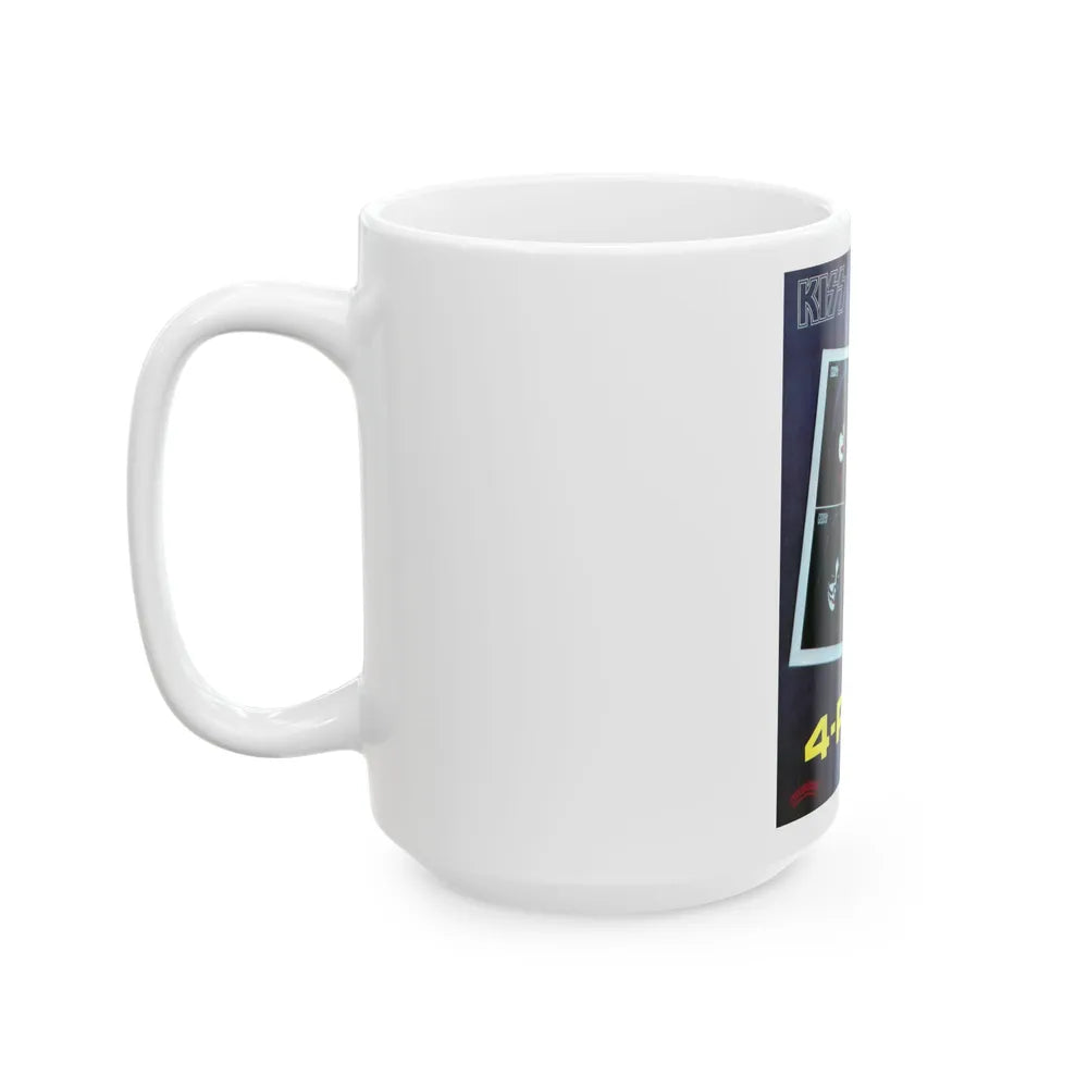 Kizz 1978 (Music Poster) White Coffee Mug-Go Mug Yourself