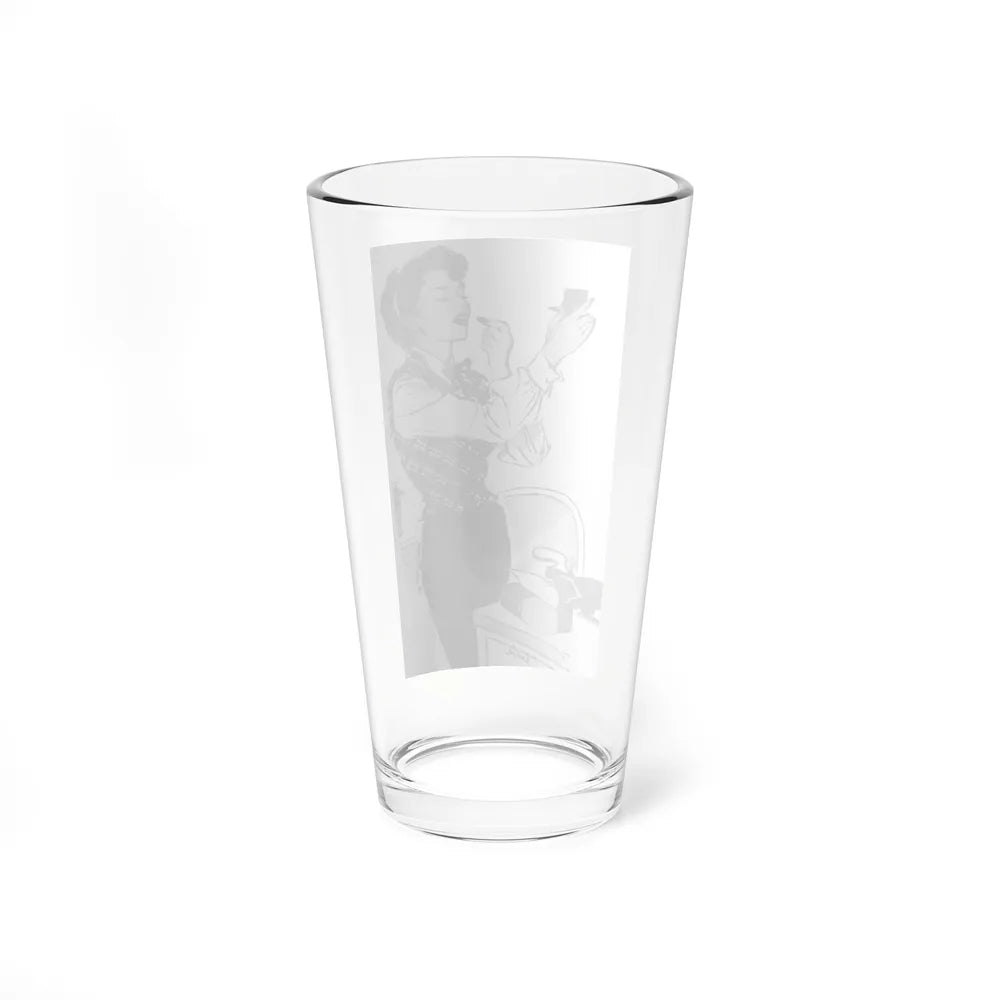 Kleenex ad - Pint Glass 16oz-Go Mug Yourself