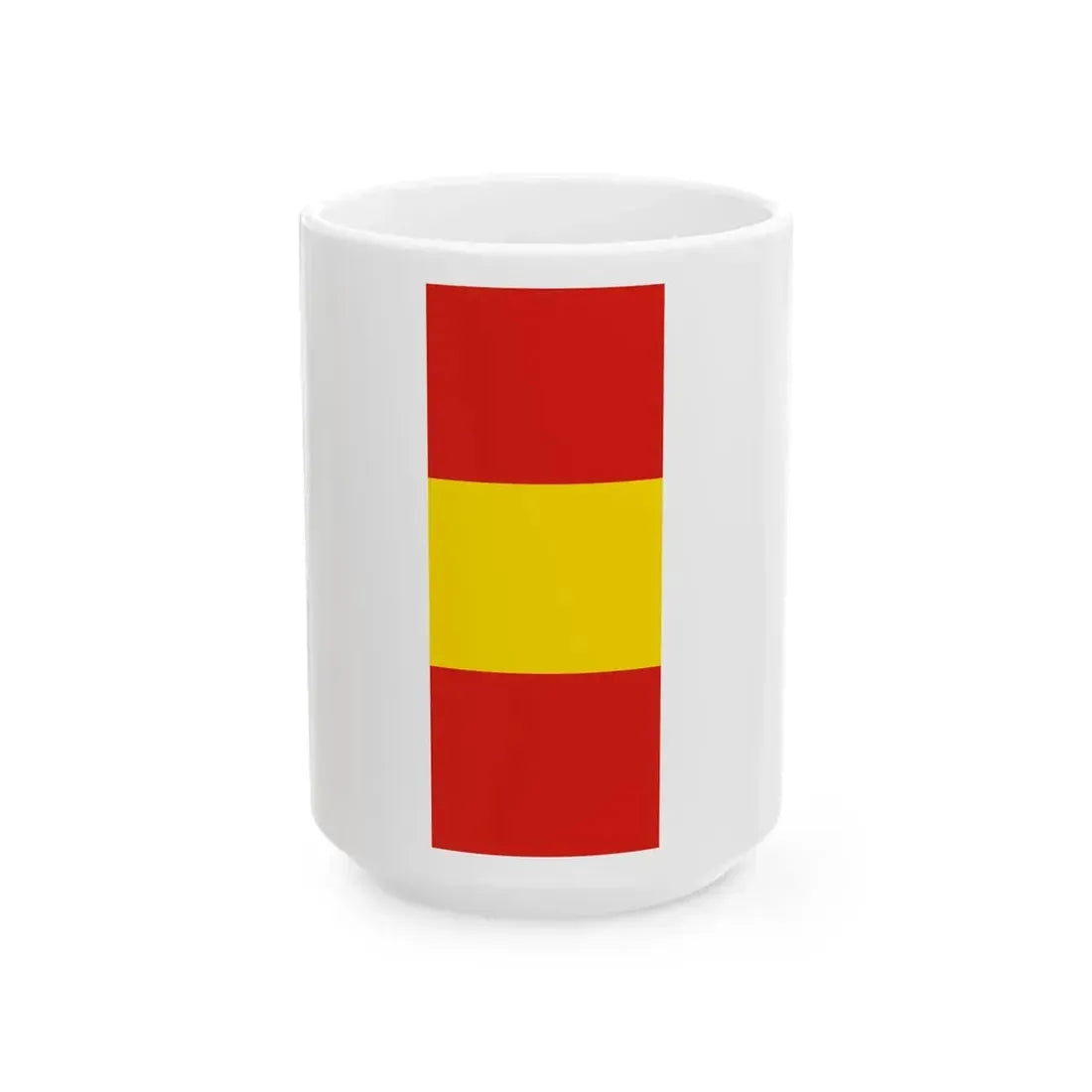 Knatterflagge Karlsruhe (Germany) White Coffee Mug 15oz - Go Mug Yourself