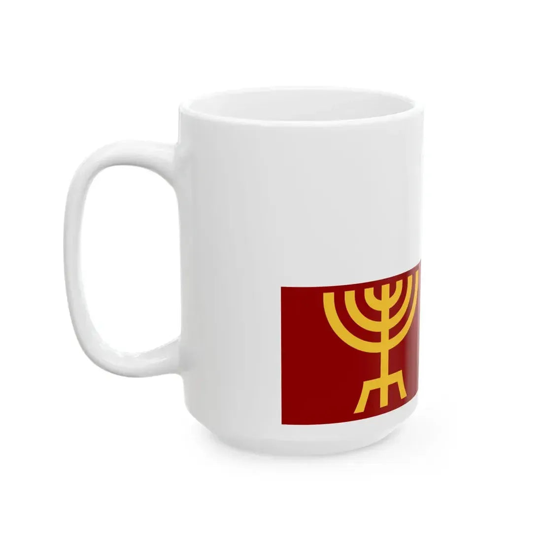 Knesset Guard Old Flag 1958-2007 (Israel) White Coffee Mug - Go Mug Yourself