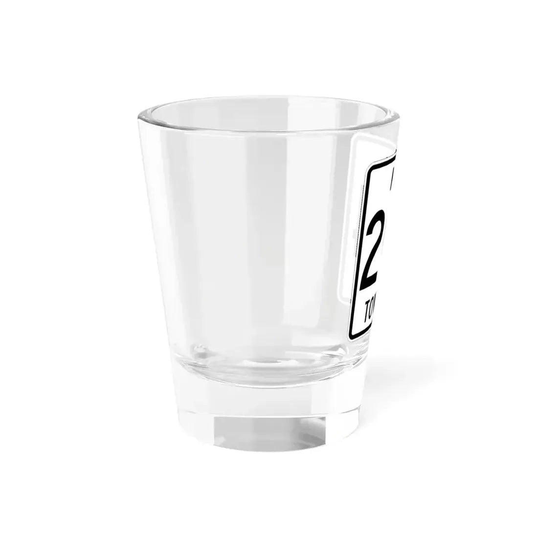 Knox Township Route 204 Holmes County Ohio (Ohio) (Road Sign) Shot Glass 1.5oz - Go Mug Yourself