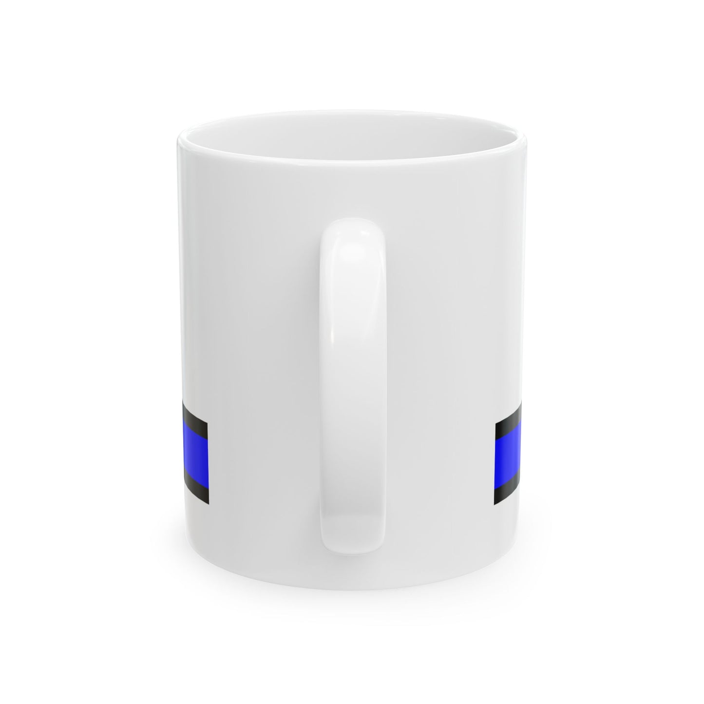 Knoxville Police Department flag (United States) White Coffee Mug-Go Mug Yourself
