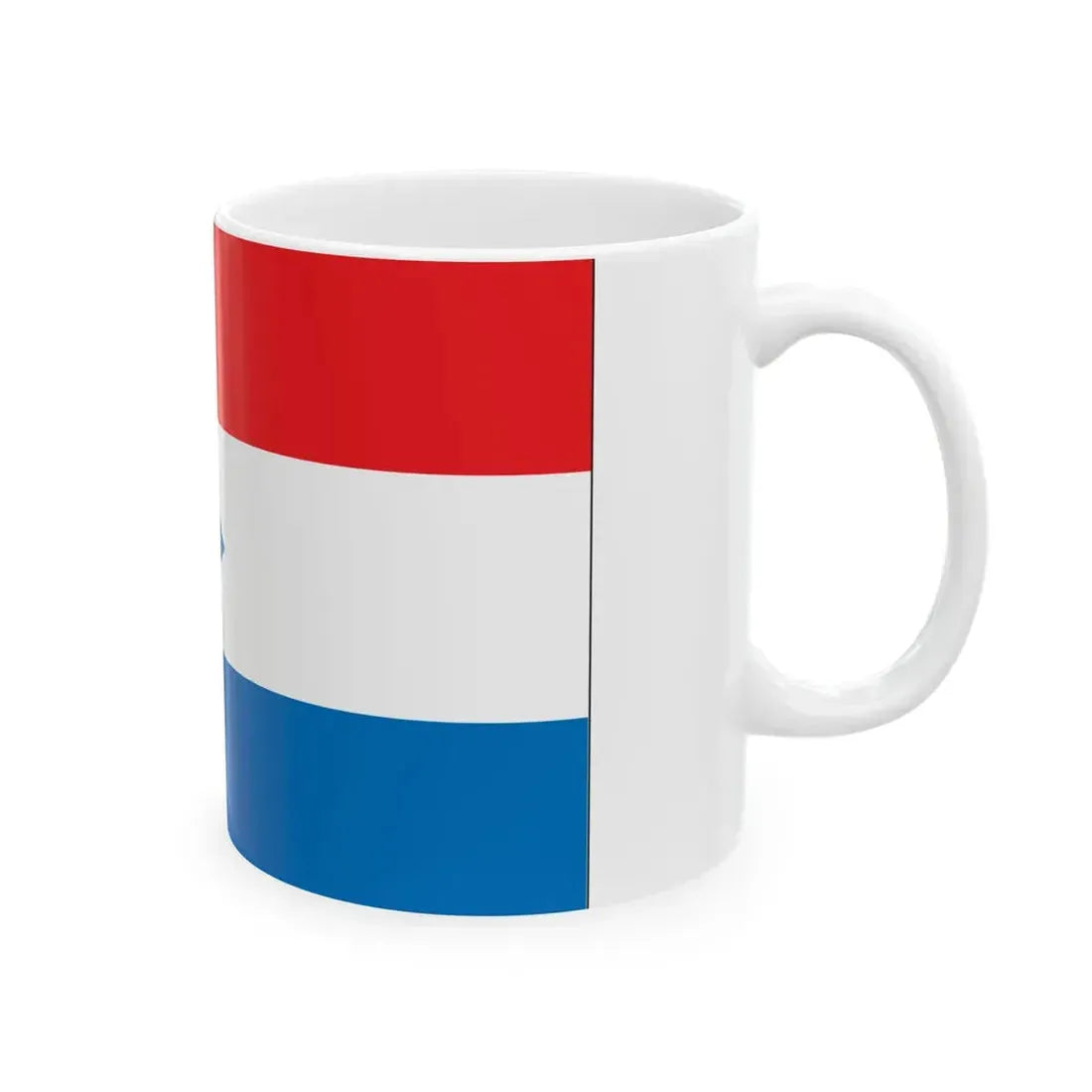KNZRV ensign (Netherlands) White Coffee Mug - Go Mug Yourself