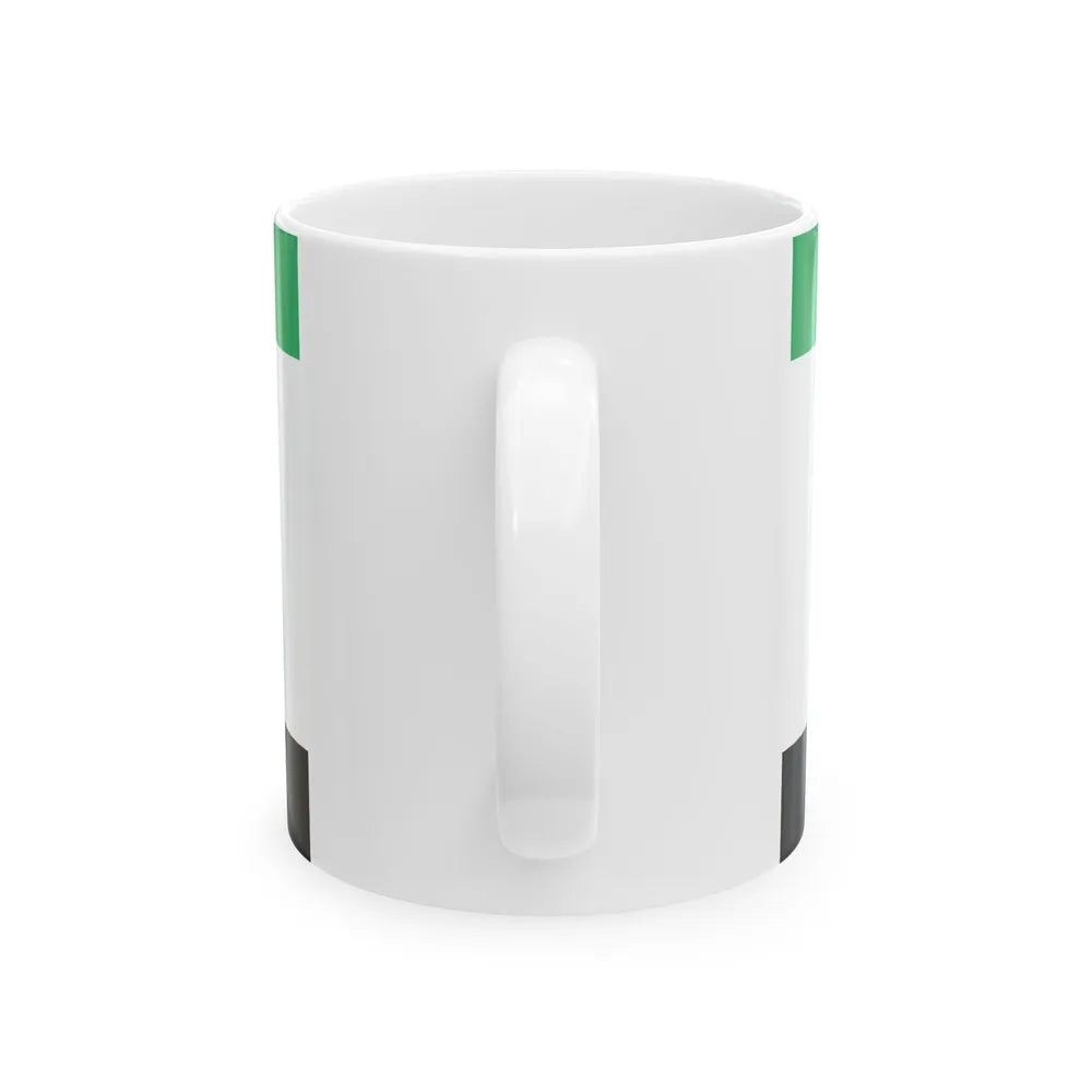 Kohila valla lipp (Estonia) White Coffee Mug - Go Mug Yourself