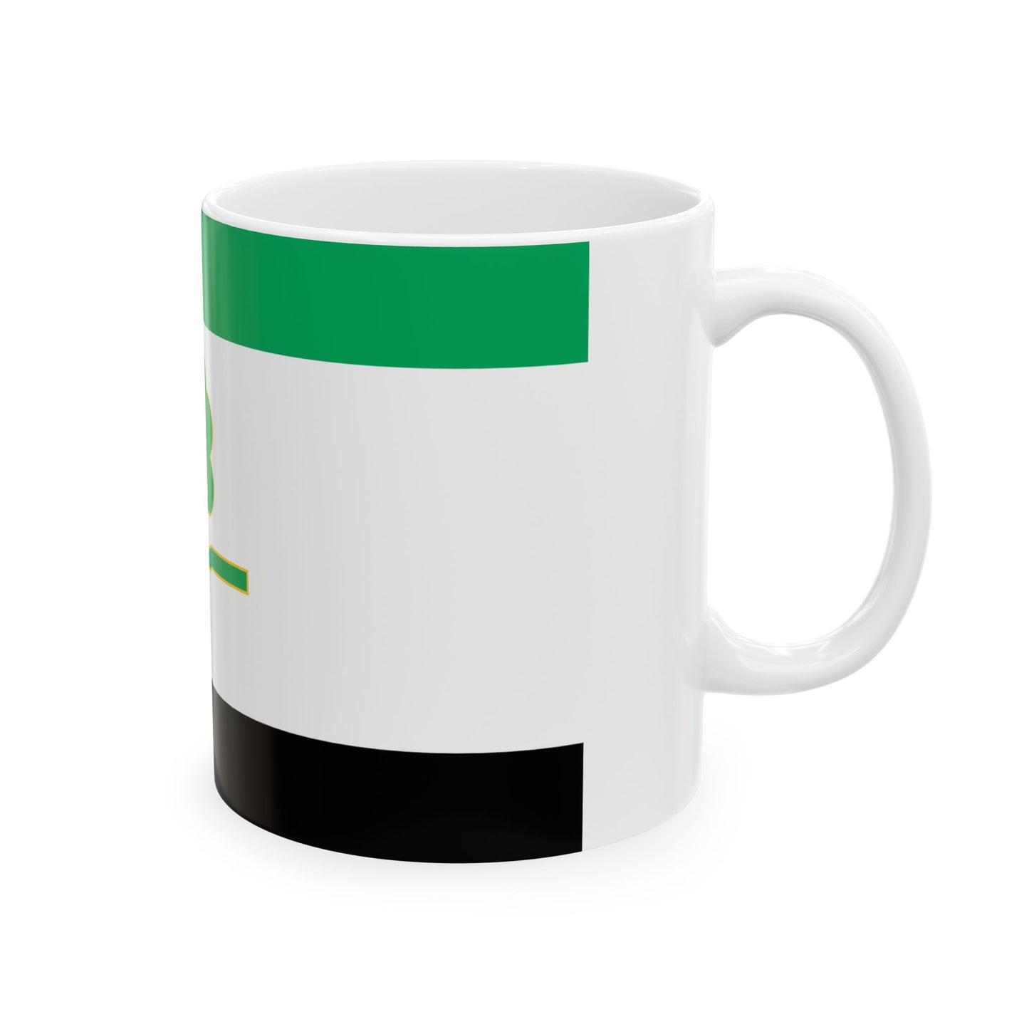 Kohila valla lipp (Estonia) White Coffee Mug-Go Mug Yourself