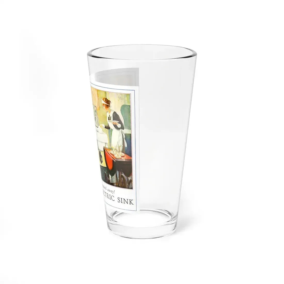 Kohler of Kohler advertisement (1), 1927 - Pint Glass 16oz - Go Mug Yourself