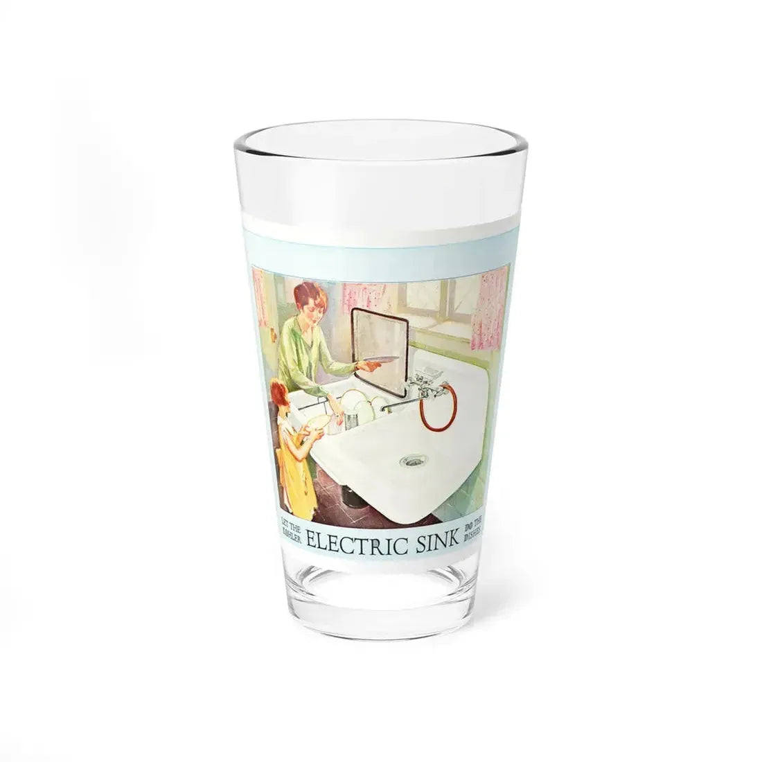 Kohler of Kohler advertisement (2), 1927 - Pint Glass 16oz 16oz - Go Mug Yourself