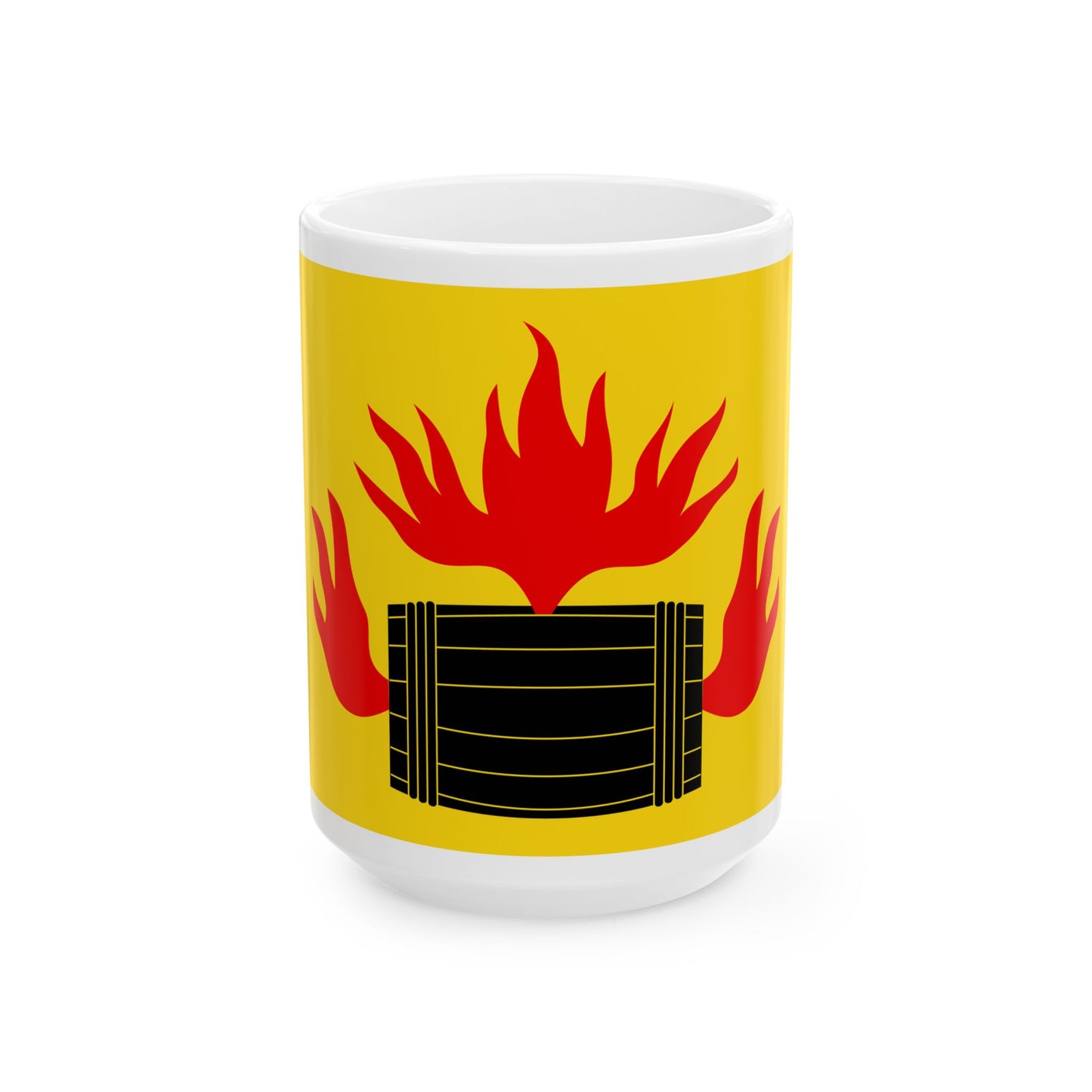 Kokkola.flag (Finland) White Coffee Mug-15oz-Go Mug Yourself